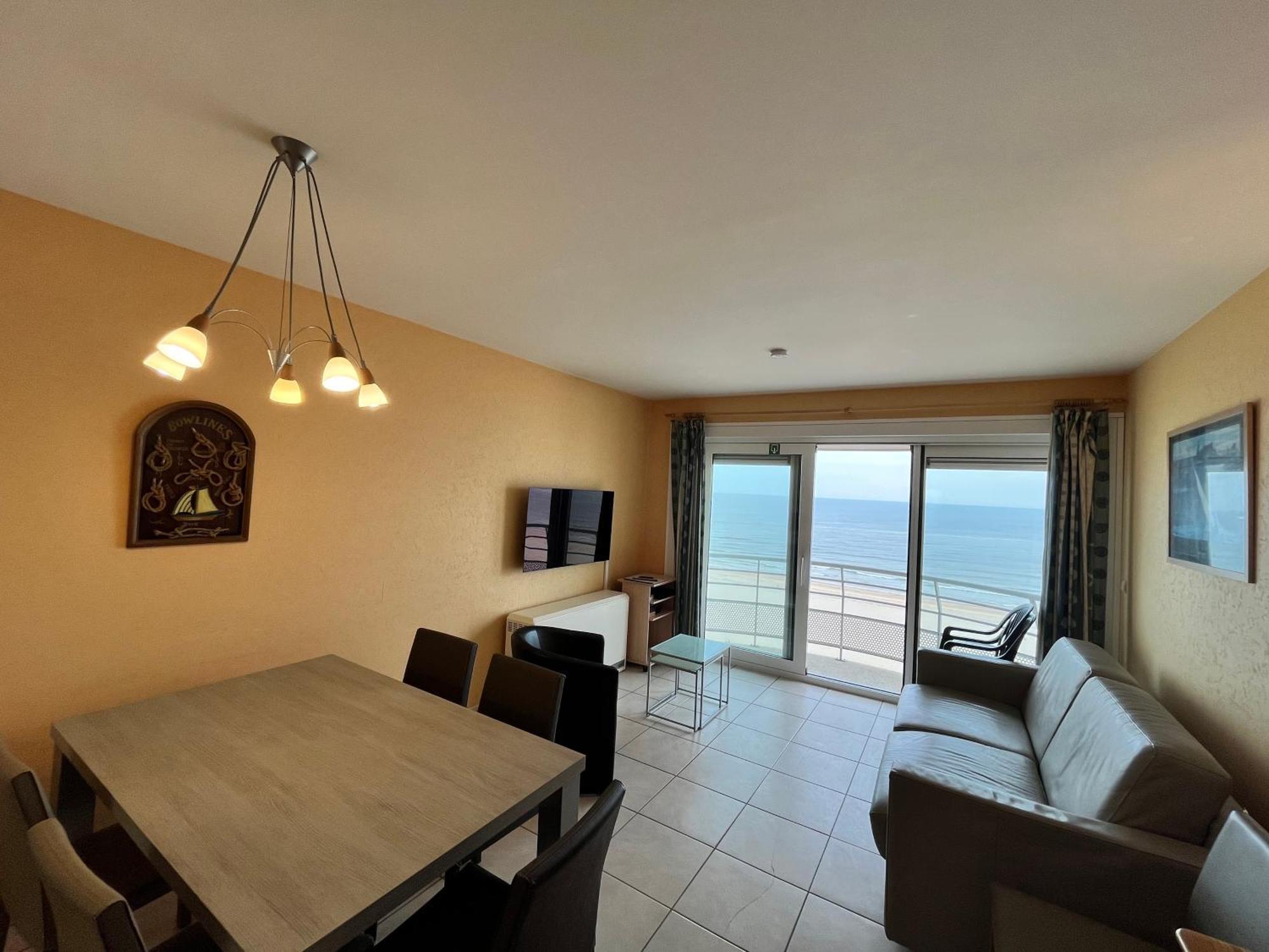 Appartement Zeezicht V - 1 Bedroom With Frontal Seaview T50 Oostende